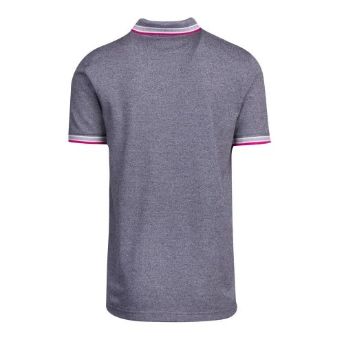 Athleisure Mens Navy/Pink Paddy Regular Fit S/s Polo Shirt 81023 by BOSS from Hurleys