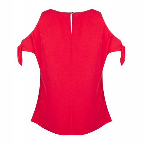 Womens Bright Red Yaele Cold Shoulder Top 25882 by Ted Baker from Hurleys