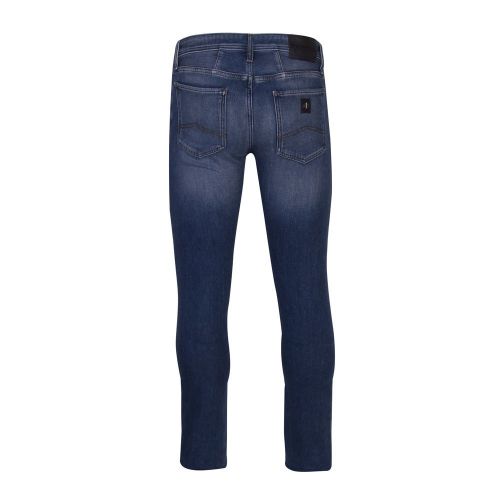 Mens Light Blue J14 Skinny Fit Fleece Jeans 91898 by Armani Exchange from Hurleys
