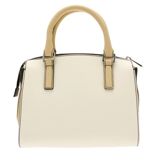Womens White Colour Block Bag 69859 by Armani Jeans from Hurleys