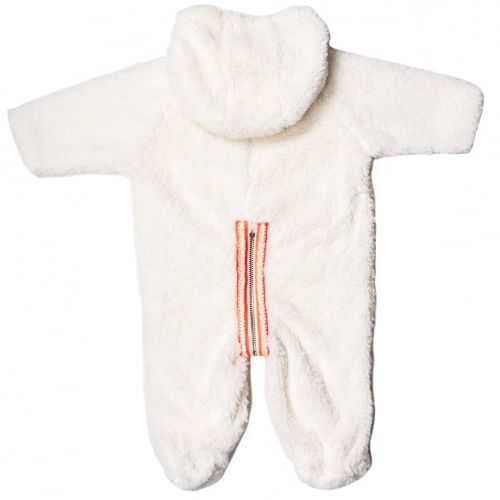 Baby White Embroidered Trim Faux Fur Snowsuit 65566 by Billieblush from Hurleys