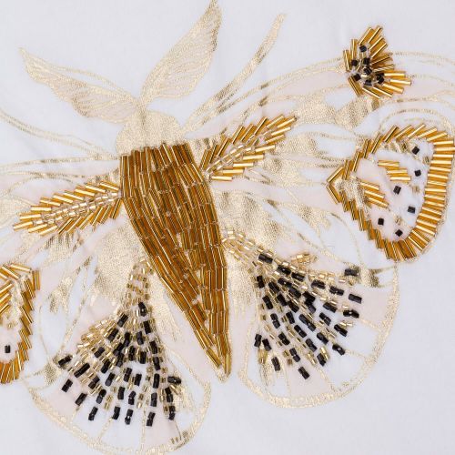 Girls White & Black Butterfly Tutu Dress 13121 by Billieblush from Hurleys