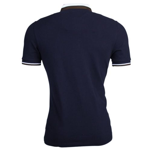 Mens Navy Bold Tipped S/s Polo Shirt 14792 by Fred Perry from Hurleys