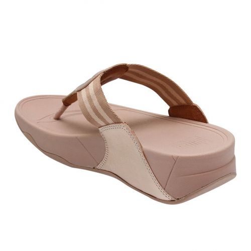Womens Rose Gold Walkstar Toe-Post Sandals 92864 by FitFlop from Hurleys
