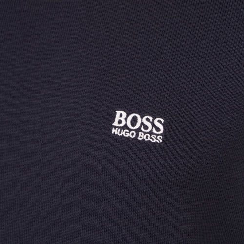 Athleisure Mens Navy Rime Crew Knitted Jumper 19176 by BOSS from Hurleys