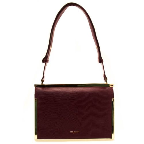 Womens Maroon Mikaila Exotic Tote Bag 60802 by Ted Baker from Hurleys