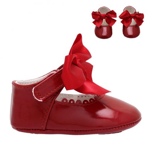 Baby Red Bow Mary Jane Shoes (15-19) 91658 by Mayoral from Hurleys