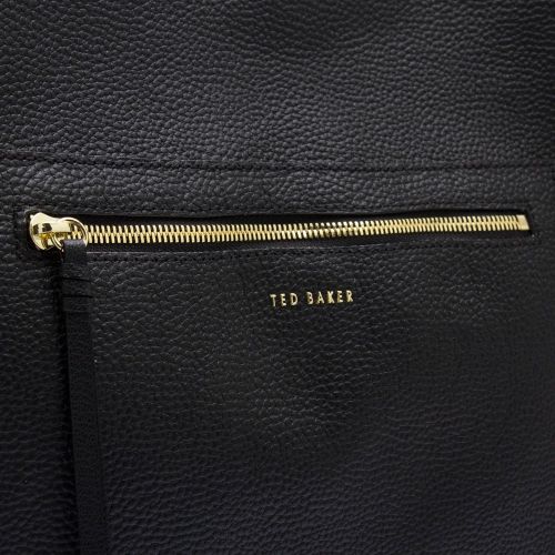 Womens Black Cammila Zip Detail Large Shopper Bag 89316 by Ted Baker from Hurleys
