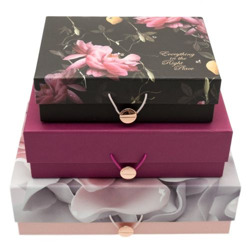Womens Porcelain Rose Storage Boxes Set 67104 by Ted Baker from Hurleys