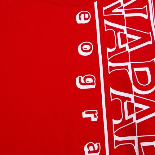 Boys Bright Red Seri S/s T Shirt 58712 by Napapijri from Hurleys