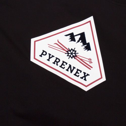 Mens Black Karel Logo S/s T Shirt 78706 by Pyrenex from Hurleys