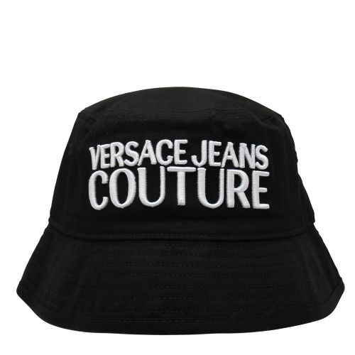 Mens Black Logo Bucket Hat 55279 by Versace Jeans Couture from Hurleys