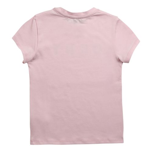 Girls Rose Metallic Logo S/s T Shirt 55849 by DKNY from Hurleys