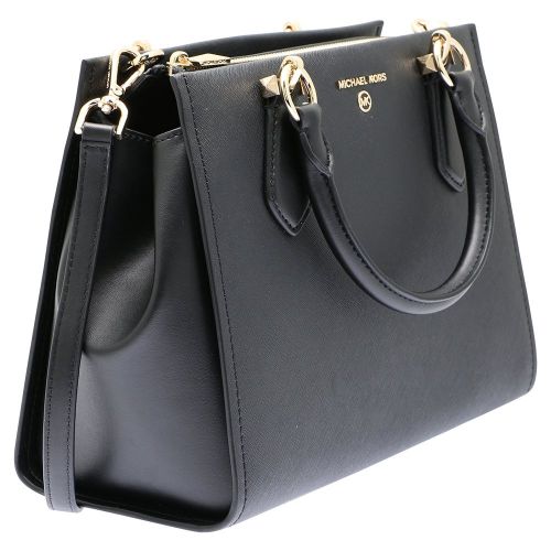 Marilyn Medium Metallic Leather Satchel Bag