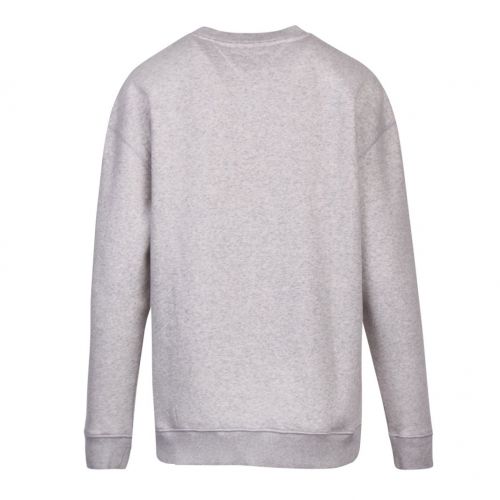 Womens Grey Heather Metallic Tommy Sweat Top 90650 by Tommy Jeans from Hurleys