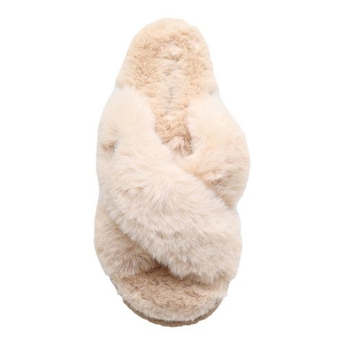 Womens Camel Lala Cross Over Slippers 96572 by Michael Kors from Hurleys