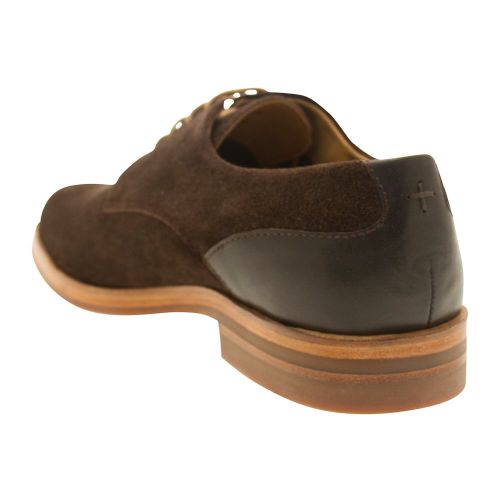 Mens Brown Enrico Suede Shoe 6669 by Hudson London from Hurleys