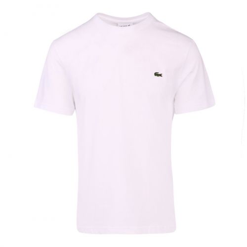Mens White Tape Story S/s T Shirt 103461 by Lacoste from Hurleys
