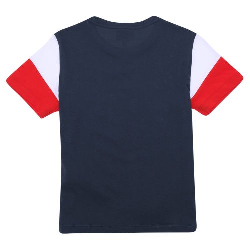 Boys Indigo Colourblock S/s T Shirt 105497 by EA7 from Hurleys