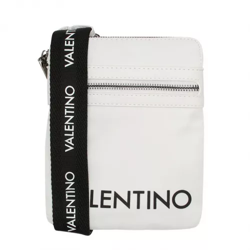 Valentino Bags Bigs cross body saddle bag in white  ASOS