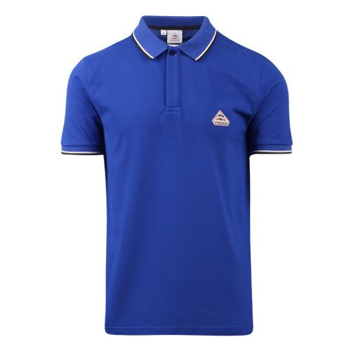 Mens Atlantic Blue Leyre Tipped S/s Polo Shirt 108065 by Pyrenex from Hurleys