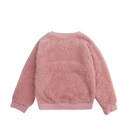 Girls Pink Amore Teddy Fleece Sweat Top 74850 by Mayoral from Hurleys