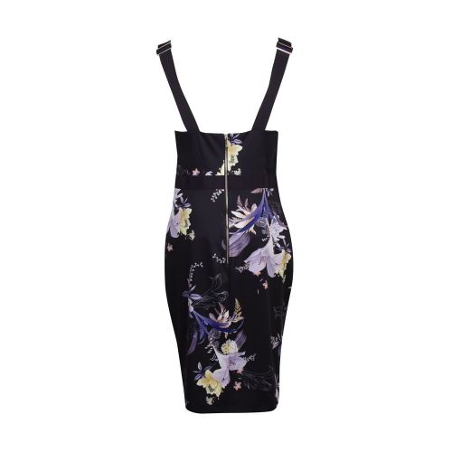 Womens Navy Camarie Bodycon Midi Dress 87789 by Ted Baker from Hurleys