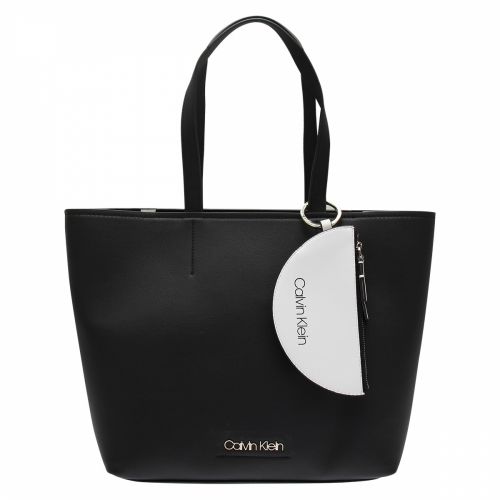 Womens Black Must Shopper Bag & Pouch 38944 by Calvin Klein from Hurleys