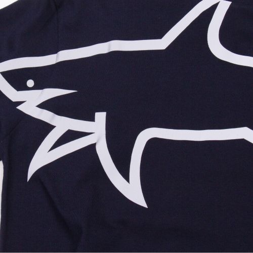 Mens Navy Large Shark S/s T Shirt 54026 by Paul And Shark from Hurleys