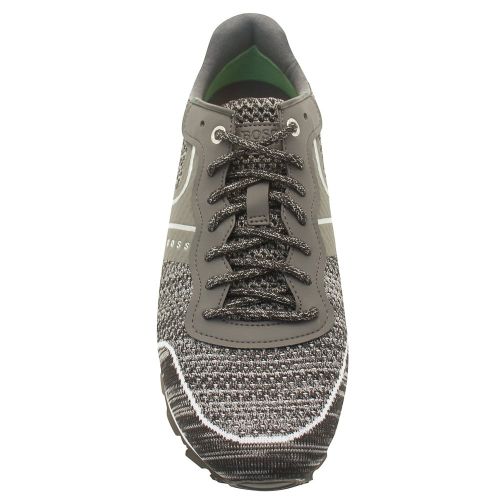 Mens Dark Grey Parkour Runn Trainers 9365 by BOSS from Hurleys