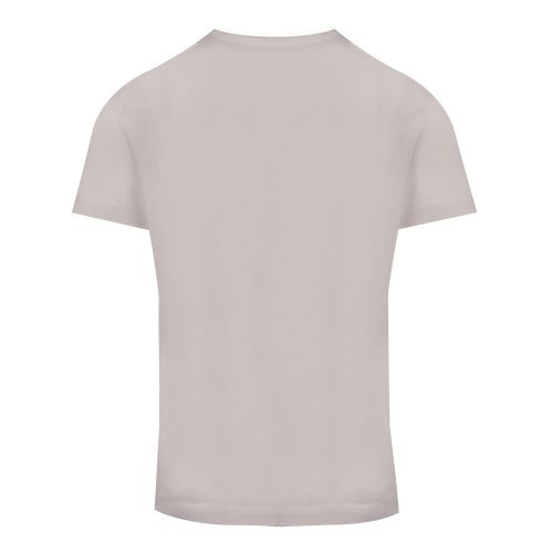 Athleisure Mens Ecru Tee Curved Logo S/s T Shirt 42474 by BOSS from Hurleys