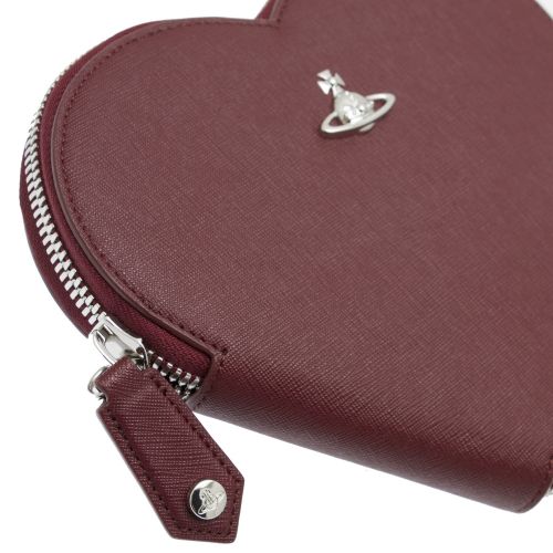 Womens Burgandy Victoria New Heart Crossbody Bag 47174 by Vivienne Westwood from Hurleys