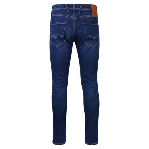 Mens Medium Blue Anbass Hyperflex Slim Jeans 107059 by Replay from Hurleys