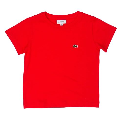 Boys Grenadine Basic S/s Tee 71359 by Lacoste from Hurleys