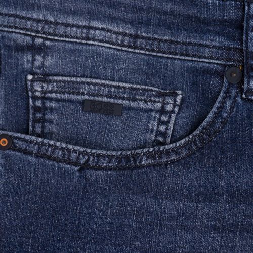Casual Mens Medium Blue Delaware Slim Fit Jeans 84484 by BOSS from Hurleys
