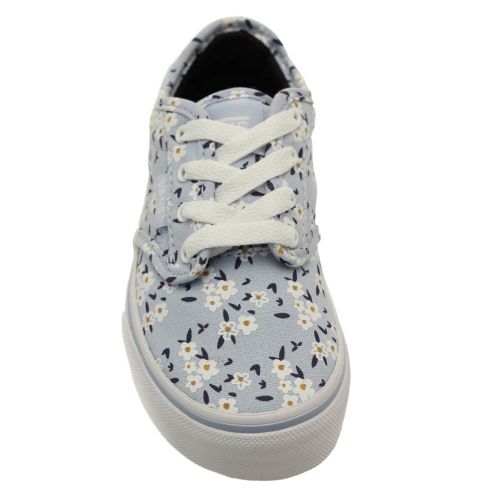 Youth Light Blue Atwood Flower Trainers (10-5) 54171 by Vans from Hurleys