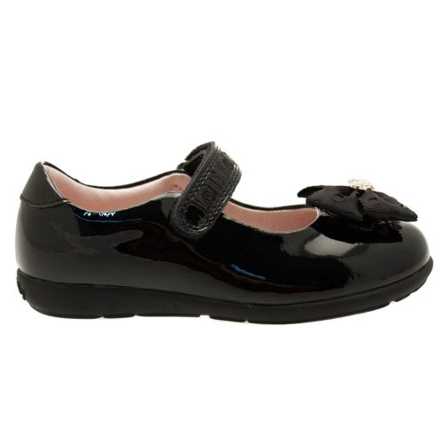 Girls Black Patent Priscilla G-Fit Shoes (27-33) 62791 by Lelli Kelly from Hurleys