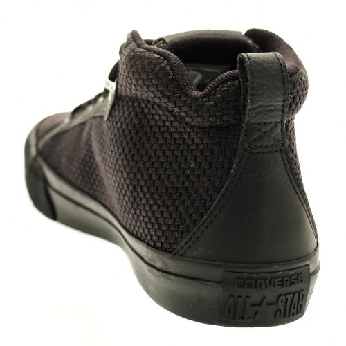 Mens Black All Star Amp Cloth Fulton Hi 56523 by Converse from Hurleys