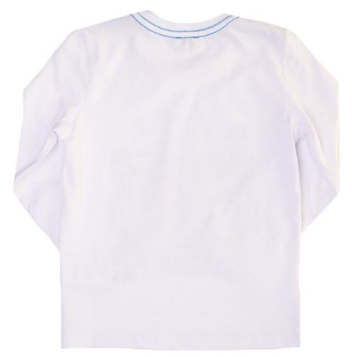 Boys White Marvel L/s Tee Shirt 61917 by Paul Smith Junior from Hurleys