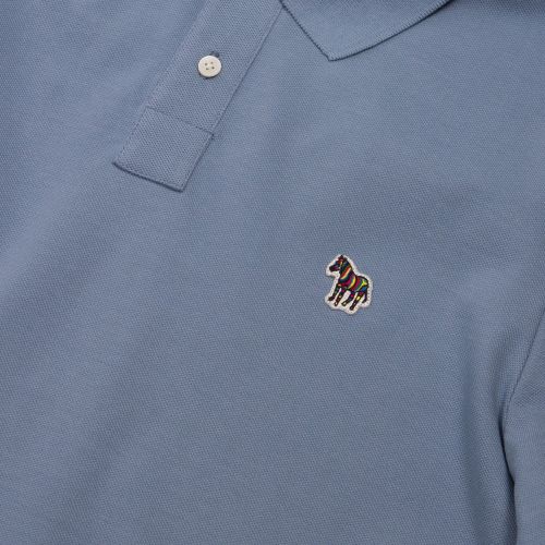 Mens Light Blue Zebra S/s Polo Shirt 74018 by PS Paul Smith from Hurleys