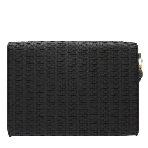 Womens Black Meadows Raffia Envelope Clutch Bag 46224 by Ted Baker from Hurleys