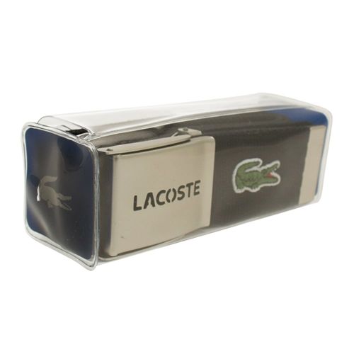 Mens Navy Blue Belt Gift Box 14398 by Lacoste from Hurleys