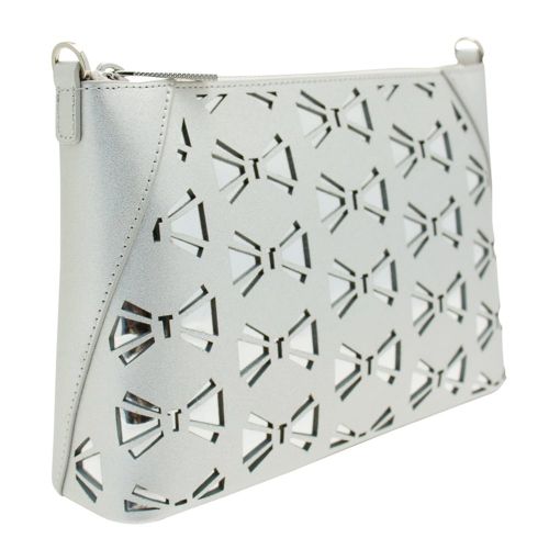 Womens Silver Dellaa Bow Cross Body Bag 9098 by Ted Baker from Hurleys