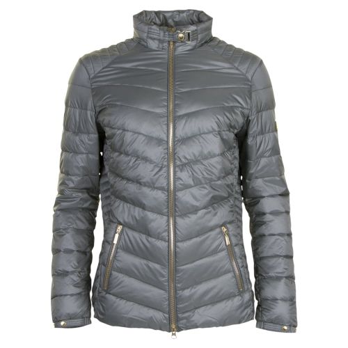 Womens Light Khaki Triple Quilted Jacket 21856 by Barbour International from Hurleys