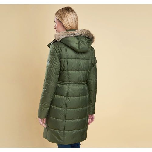 Lifestyle Womens Kelp Winterton Quilted Jacket 12558 by Barbour from Hurleys