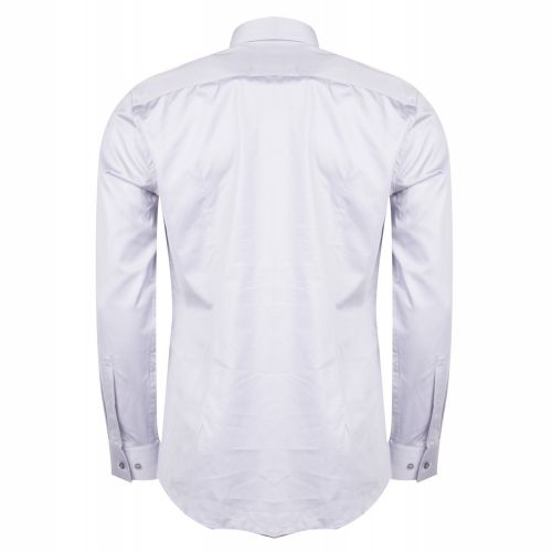 Mens Grey Kason Slim Fit L/s Shirt 28630 by HUGO from Hurleys