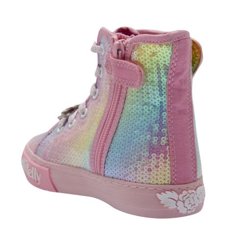 Girls Rainbow Unicorn Wings Mid Boots (26-35) 86430 by Lelli Kelly from Hurleys