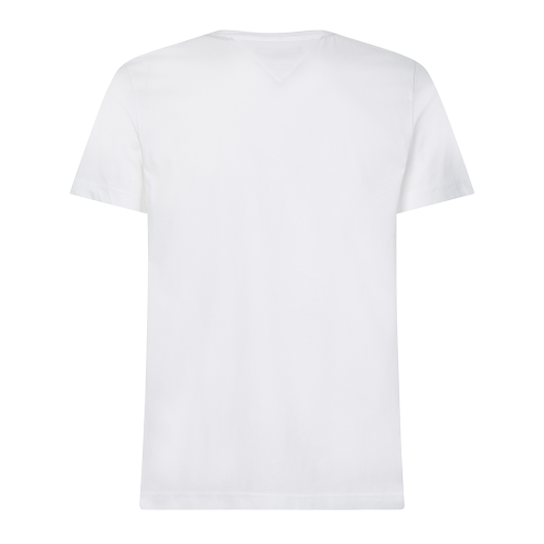 Mens White Split Chest Stripe S/s T Shirt 89928 by Tommy Hilfiger from Hurleys