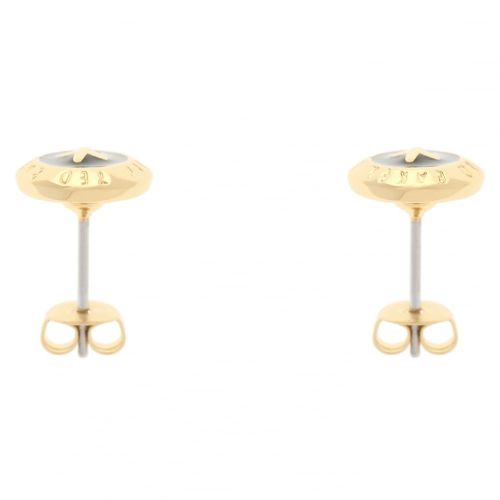 Womens Gold & Black Eisley Studs 66780 by Ted Baker from Hurleys