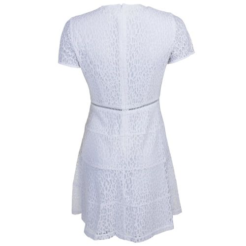 Womens White Yala Lace Skater Dress 8126 by Michael Kors from Hurleys